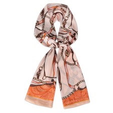 Satin Scarf Mulberry Silk Printed Headband Wrap Hair 7 x 59
