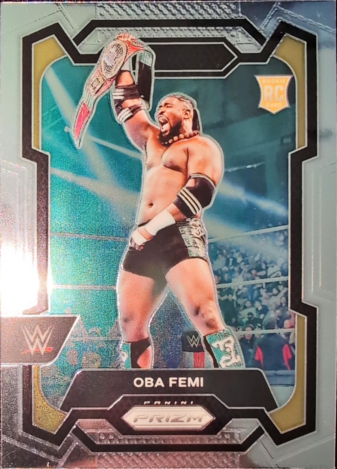2024 Panini Prizm WWE - Oba Femi #199 (RC)