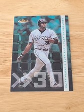 2002 Topps Finest Refractor /499 Cliff Floyd #27 Marlins $$$