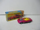 Matchbox Lesney Superfast SF36 Draguar- pink, amber windows, boxed