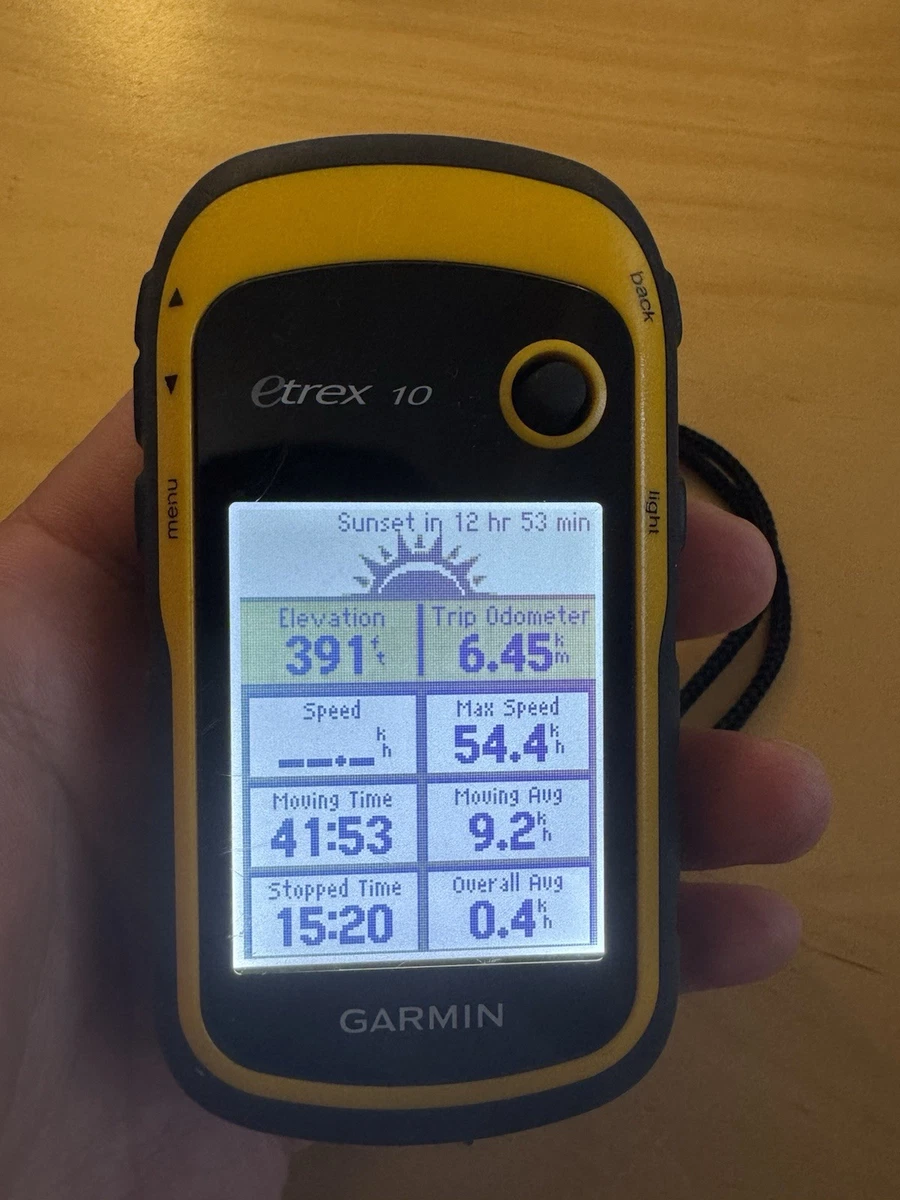 Garmin eTrex 10 Handheld/Outdoor Car GPS Units for sale | eBay