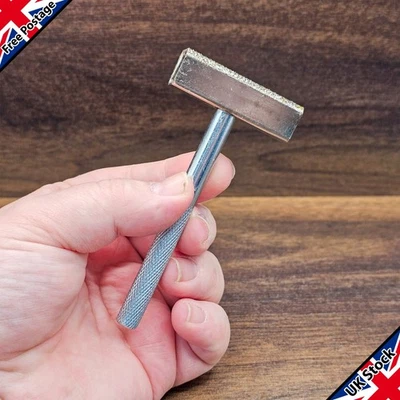 SQUIRREL WIZARD Diamond Dressing/Flattening Tool for Stone Bench Grinder Grinding Disc Wheel