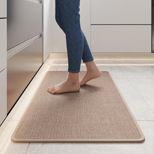 Kitchen Rugs and Mats Non Slip Washable, Absorbent Runner Rugs for Kitchen,Front