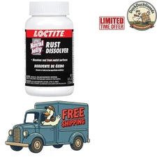 Heavy Duty Naval Jelly Rust Dissolver - 8 fl oz Sprayable & Brushable Formula