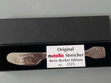 Original Nutella Streicher  | Boris Becker Edition | Sammlerst&uuml;ck | 1996