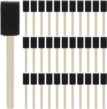 200 Pack 1 inch Foam Paint Brushes Bulk Sponge Paint Brush Foam Brush Set Woo...