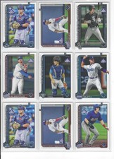 2025 Topps Chrome MiLB Pro Debut Walker Janek, Alexander Albertus, Kyle Teel, Sa