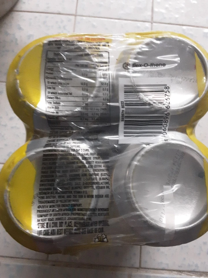 Pack de 4 Monster Energy The Doctor (sellados) fabricados en Sudáfrica Foto 4 de 4