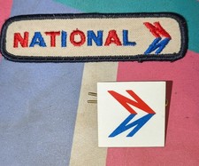National Express Coach Driver Cap Badge and Fabric Patch Badge