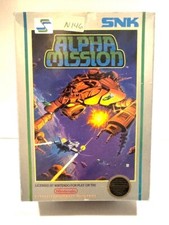 Alpha Mission NES Original Game (Nintendo Entertainment System, 1987)