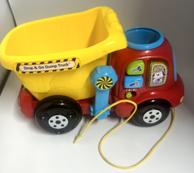 VTech Drop & Go Dump Truck: 30+ Songs & Sounds,  Tested and Works!