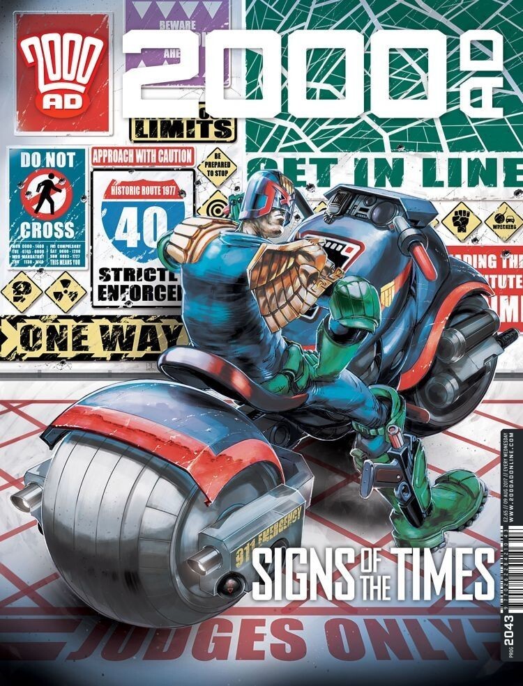 2000 AD Prog 2043 Signs of the Times! (Paperback, 2017)