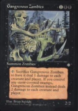 Gangrenous Zombies - Ice Age: #127, Magic: The Gathering Nm R83
