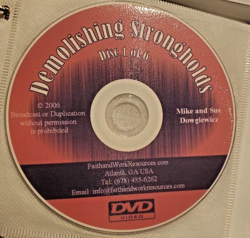 ZERSTÖRENDE FESTUNGEN GOTTES WEG ZUR GEISTIGEN FREIHEIT Mike Dowgiewicz & Sue DVD's - Bild 2 von 2
