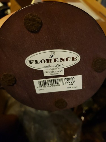 FLORENCE GIUSEPPE ARMANI ELOISE 0350C FIGURINE W/ BOX - Picture 8 of 16