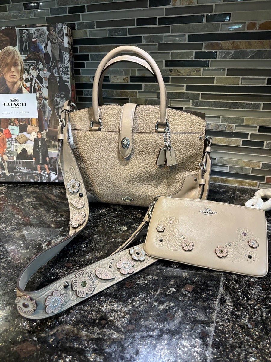 COACH Mercer Exotic 57953 Novelty Strap Tea Rose Strap 87323