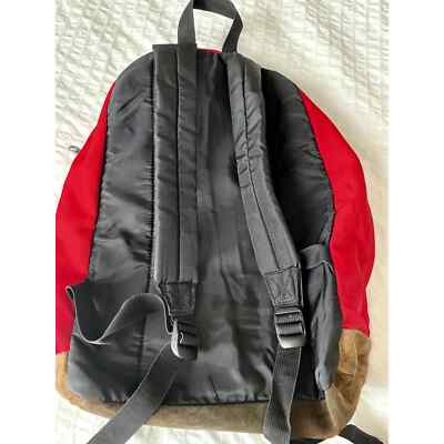 Vintage Howard University Red Tan Suede Leather Jansport  display picture 1
