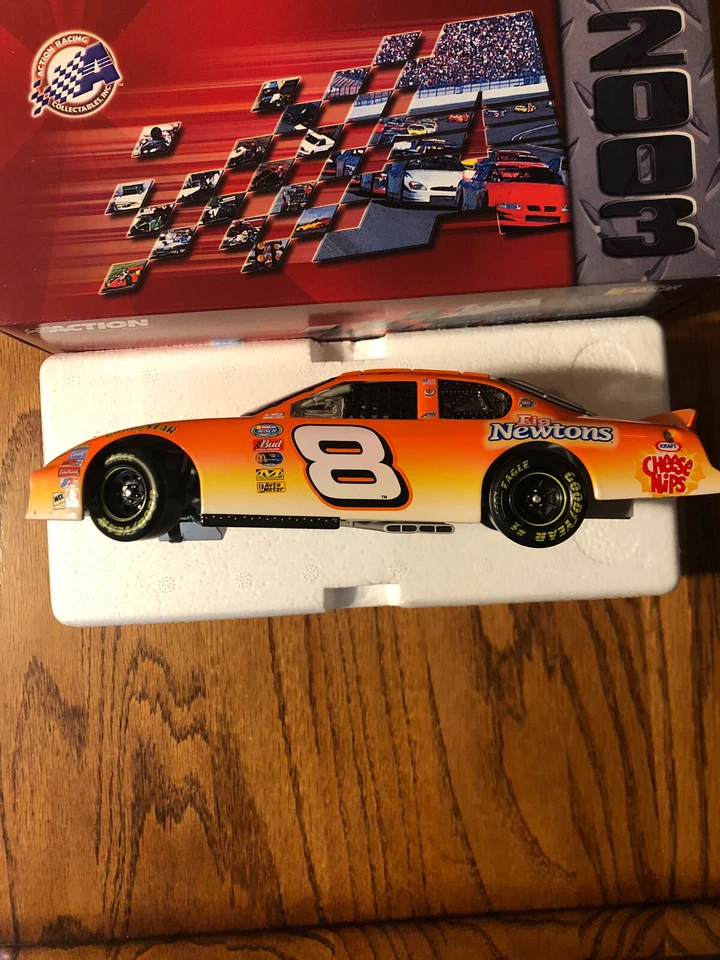 Chevy Action Steve Park Cheese Nips #8 Monte Carlo NASCAR 2003 1/24 LEER 1/5.760 Foto 2 de 4