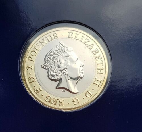Royal Mint Captain James Cook 2020 £2 Two Pound BU Coin Change Checker Card - Bild 4 von 4