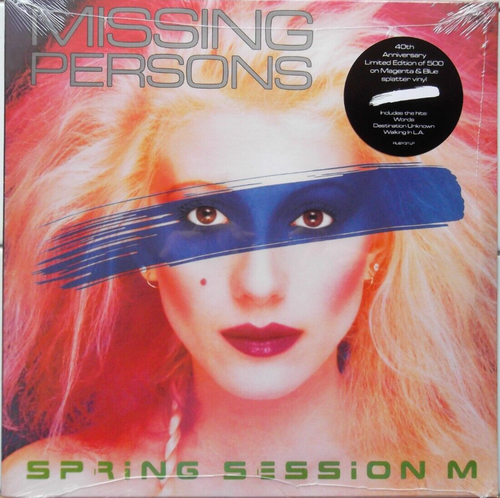 Spring Session M by Missing Persons (Magenta & Blue Vinyl LP, 2022) SEALED NEW - Picture 1 of 2