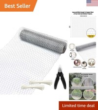 Galvanized Hexagonal Wire Net - 16.9in x 50ft - Crafts, Gardening & DIY Projects 1.14 per foot