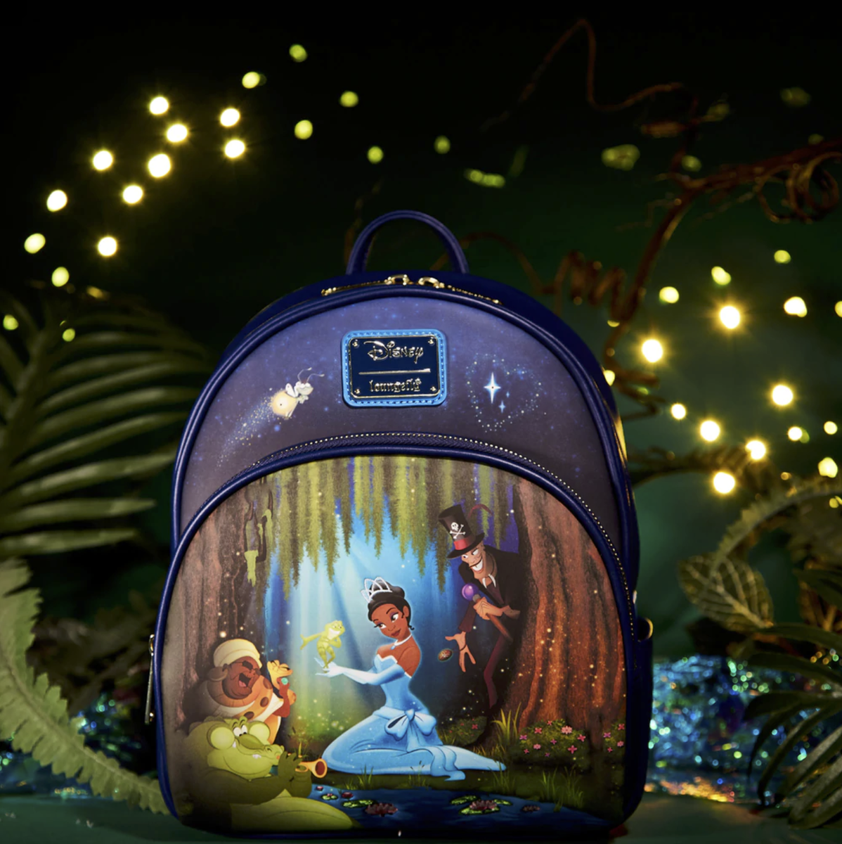 Loungefly Disney Princess and the Frog Tiana Naveen Bayou  display picture 2