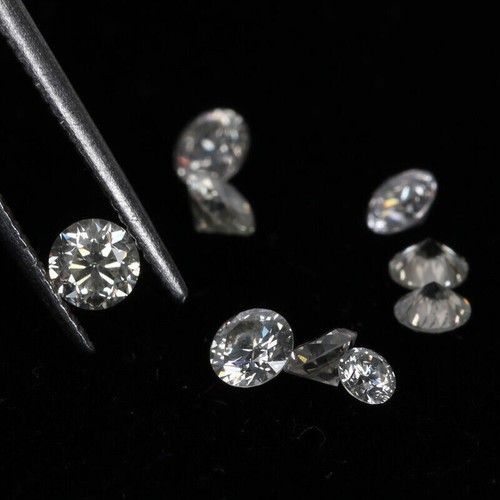 Natural Diamond 0.11 Carat 1 Pc VS2 H Grade Round Cut EGL Certified for Ring - Picture 6 of 7