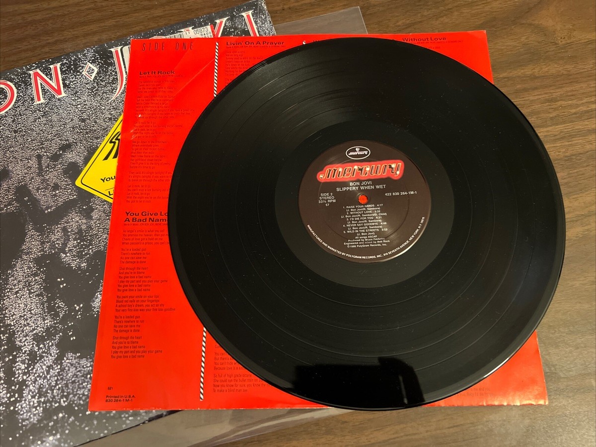 【新品未開封】【レコード】Bon Jovi Slippery When Wet Bon Jovi Slippery When Wet Factory-Sealed Vinyl Record - IGS