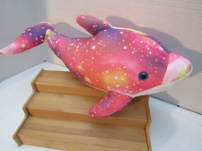 PINK DOLPHIN--Fiesta Plush Stuffed Animal Universe Galaxy Space Stars 