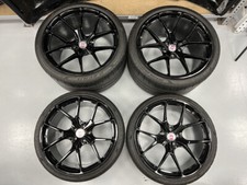 GENUINE HRE P101 WHEELS ALLOY SET 20"/ 21" - BLACK FOR LAMBORGHINI AVENTADOR