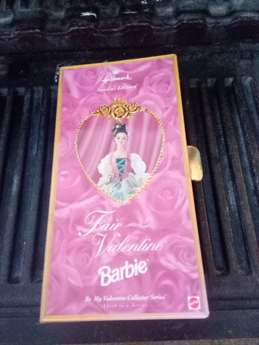 Barbie 1997 Fair Valentine Special Edition, NRFB, Valentine's Day Doll Collection, Non-Mint Box (18091