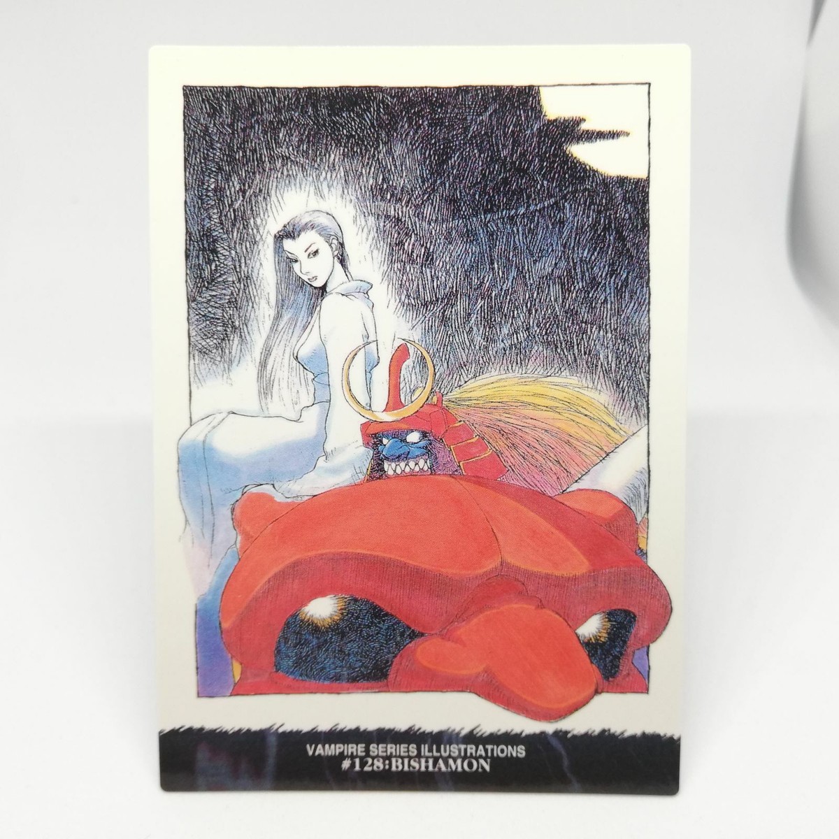 No.127 FERICIA VAMPIRE HUNTER ALL CAPCOM WORLD Card Dass Masters