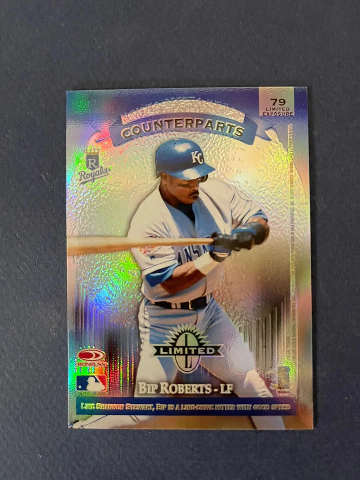 1997 Donruss Leaf Limited Counterparts #79 Bip Roberts Shannon Stewart - Image 2 of 2