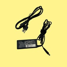 AC Adapter with Power Cord Charger Genuine OEM 65W Dell 4122 Z65/232