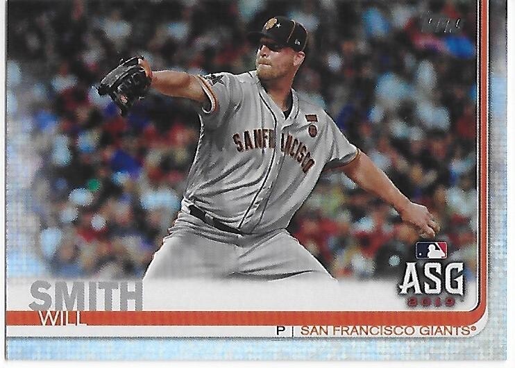 2019 Topps Update Baseball Rainbow Foil ASG Will Smith Giants