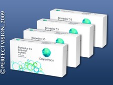 4x6 BIOMEDICS 55 EVOLUTION CooperVision + Beh...