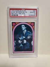 Donruss Elvis Presley 1978 (Elvis Records n. 65) #65 PSA 10