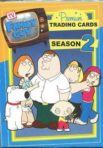 FAMILY GUY SEASON 2 SET OF 72 CARDS