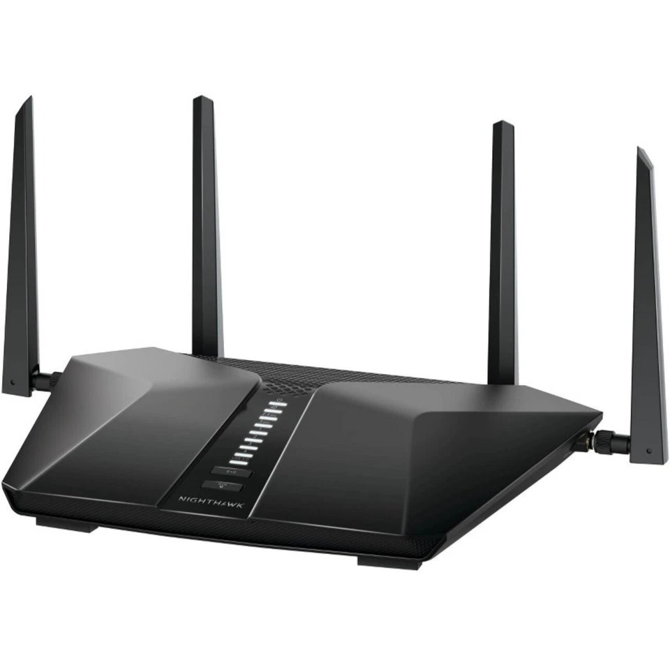 Netgear Nighthawk 5-Stream Dual Band Wi-Fi 6 Router (RAX43) - Image 3 of 4