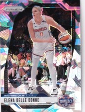 2024 Prizm WNBA Elena Delle Donne Silver Cracked Ice #7 Mystics PWE