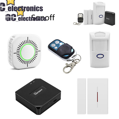 Sonoff RF Bridge 433MHZ Wifi Detector PIR Door & Window Alarm Sensor Smart A3US