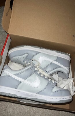 EU Größe 36,5 Nike Dunk Low White Netural Gray