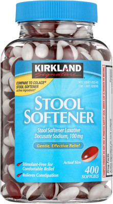 Signature Stool Softener 100 Mg, 400 Softgels