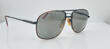 Vintage Zimco Black Brown Pilot Sunglasses FRAMES ONLY Hong Kong