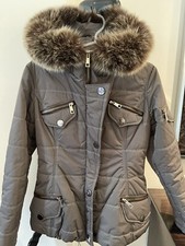 Brand New Giorgio & Mario Coat With Fur Hood
