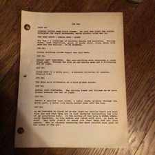THE BOG Movie Unused Screenplay By ??? 1980/90’s