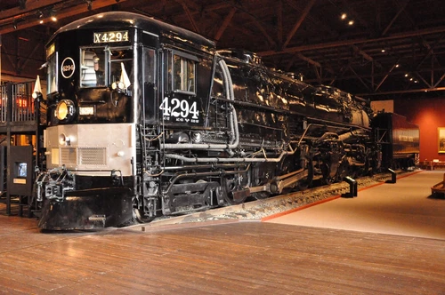 Old Trains 12 - Southern Pacific 4294 - a cab forward Dampflok Poster Ca