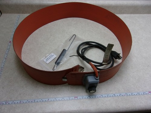 BRISKHEAT DHCH15 Extra Heavy Duty Metal Drum Heater 120V, 1200W, F0485