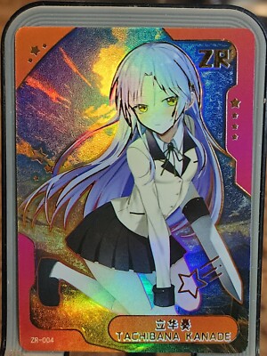 TACHIBANA KANADE ZR ZR-004 Senpai Goddess Haven Series 4 Story CCG Anime Card