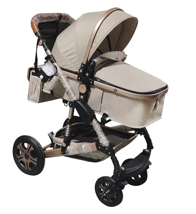 Baby Stroller Combo Car Seat, Baby Travel System with Isofix Base,Baby Pram 3in1 - Image 2 of 4